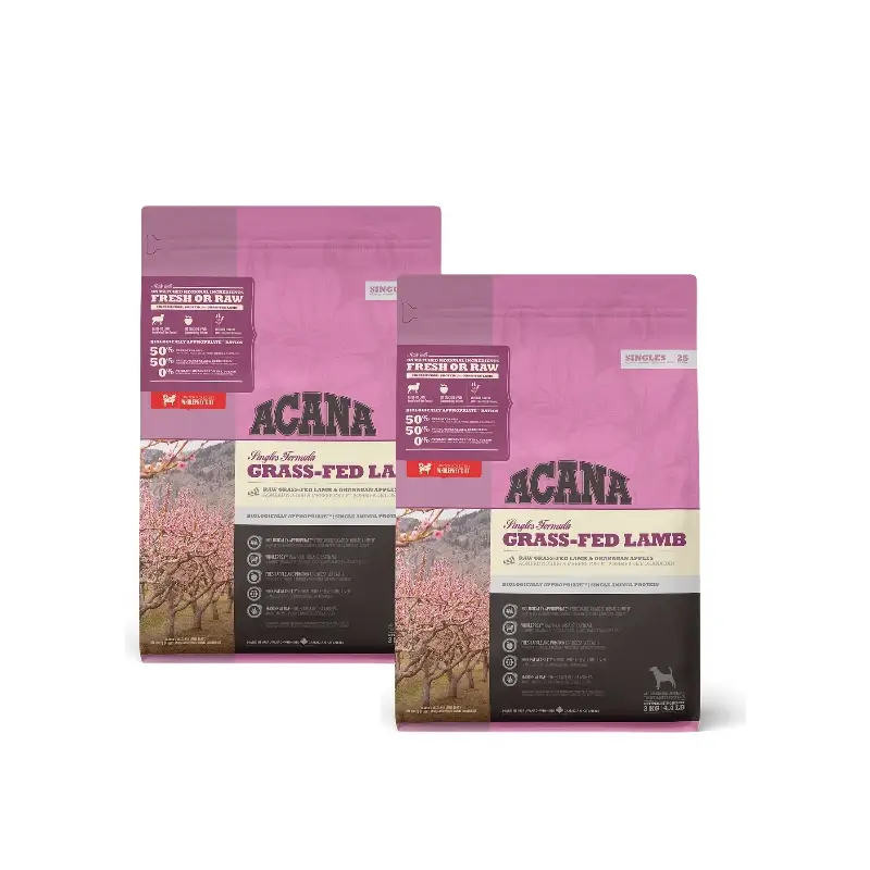Acana Adult Singles Grass-Fed 2 kg pienso para perros, pack 2