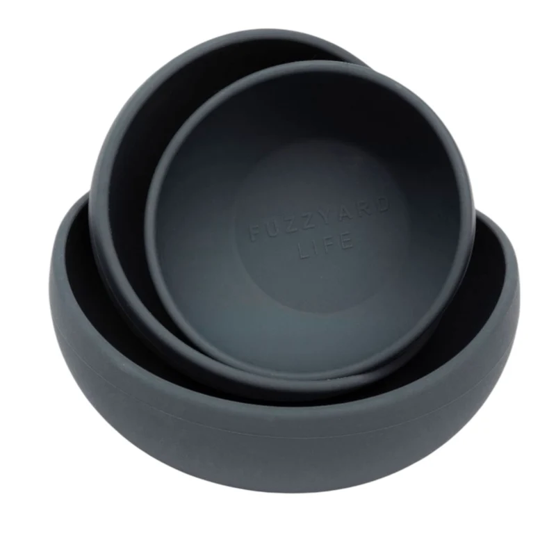 FuzzYard Life Silicone Bowl Comedero de Silicona para Mascotas