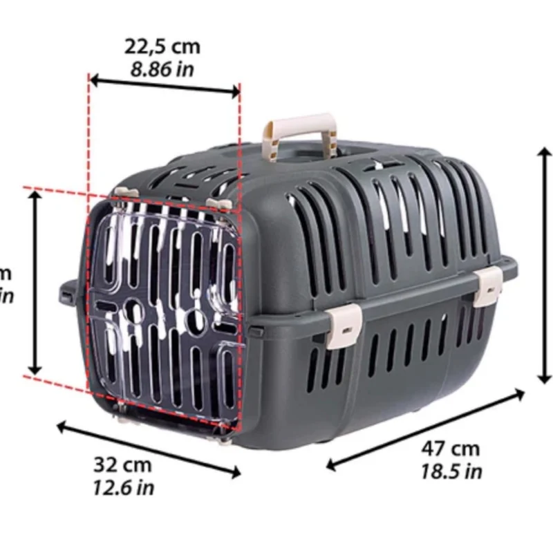 Transportín Jet para Mascotas — Gatos, Perros y Conejos