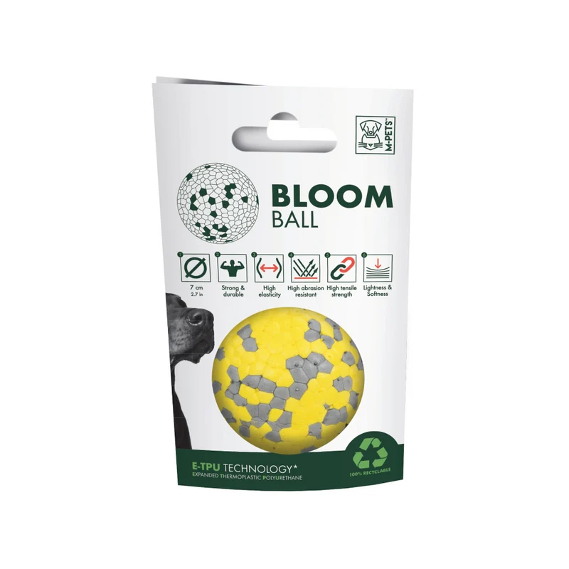 BLOOM BALL - Yellow & Gray
