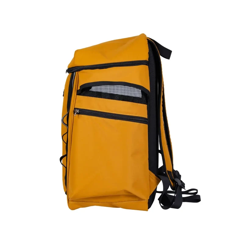 Mochila HighTrail Amarillo Mostaza 47x22x33 cm - Transportín para Perros