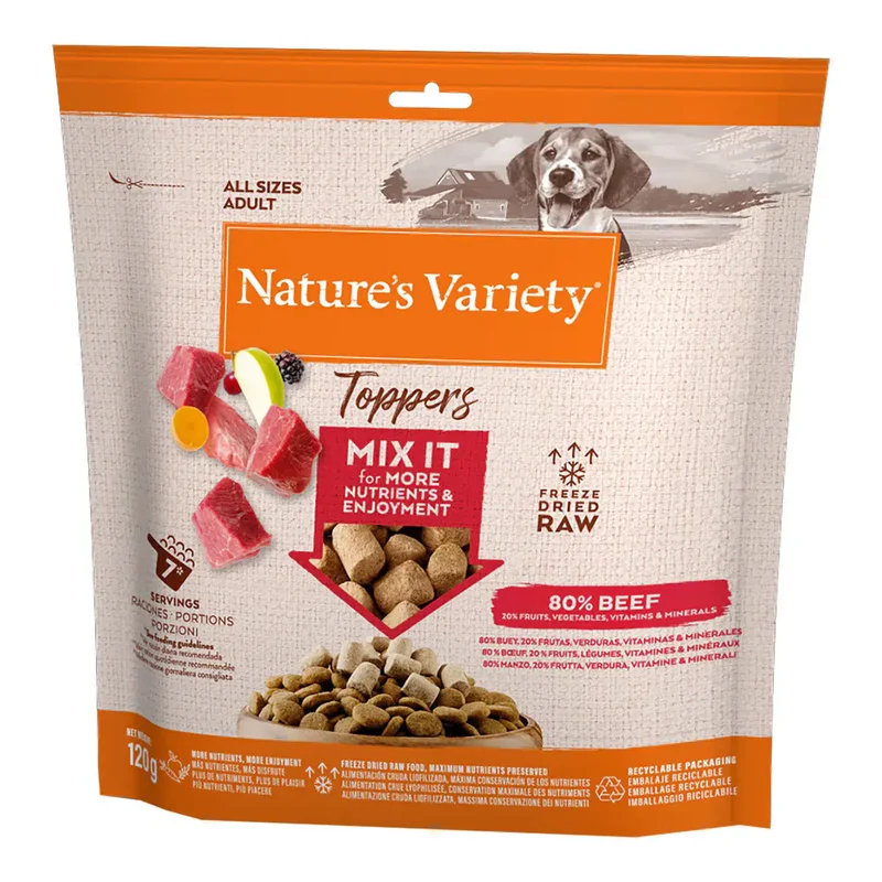 Nature'S Variety Dog Toppers 120 g