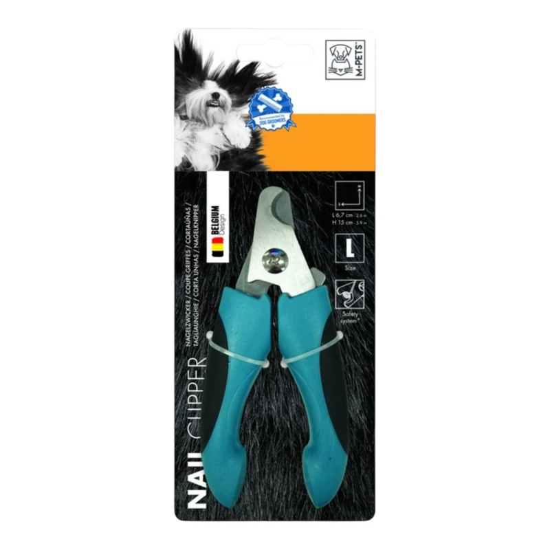M-Pets Cortañas Tijera con Seguro para Perros y Gatos