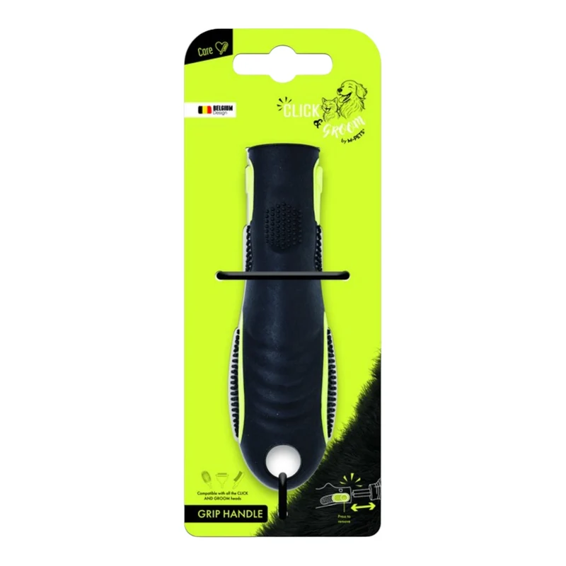 Mango Click & Groom M-Pets – Empuñadura para Cabezales de Aseo Intercambiables