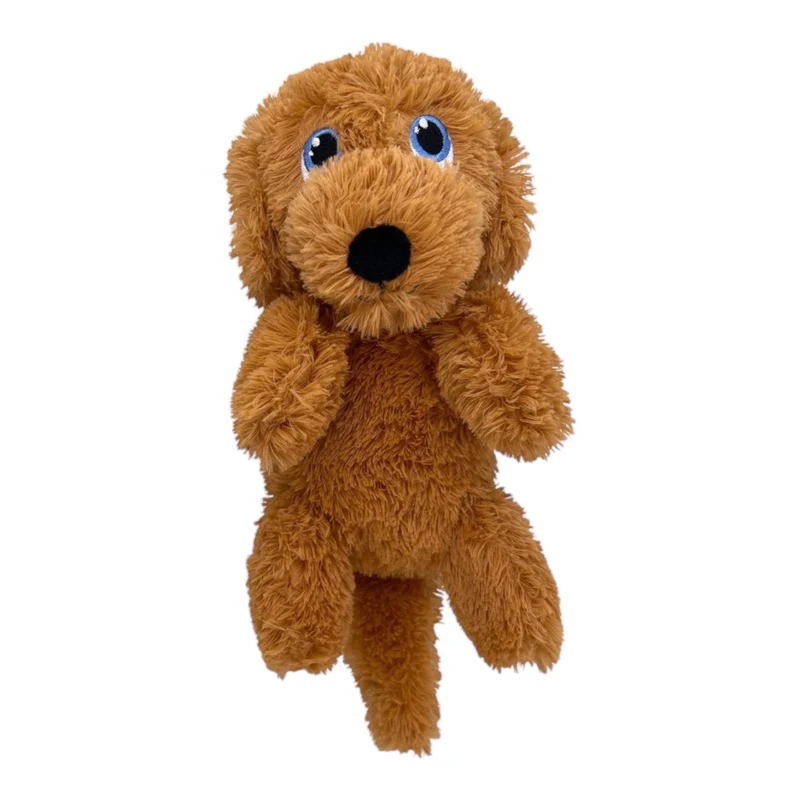 KONG Comfort Pups Peluche para Perros — Pelaje Supersuave y Cuerpo Flexible