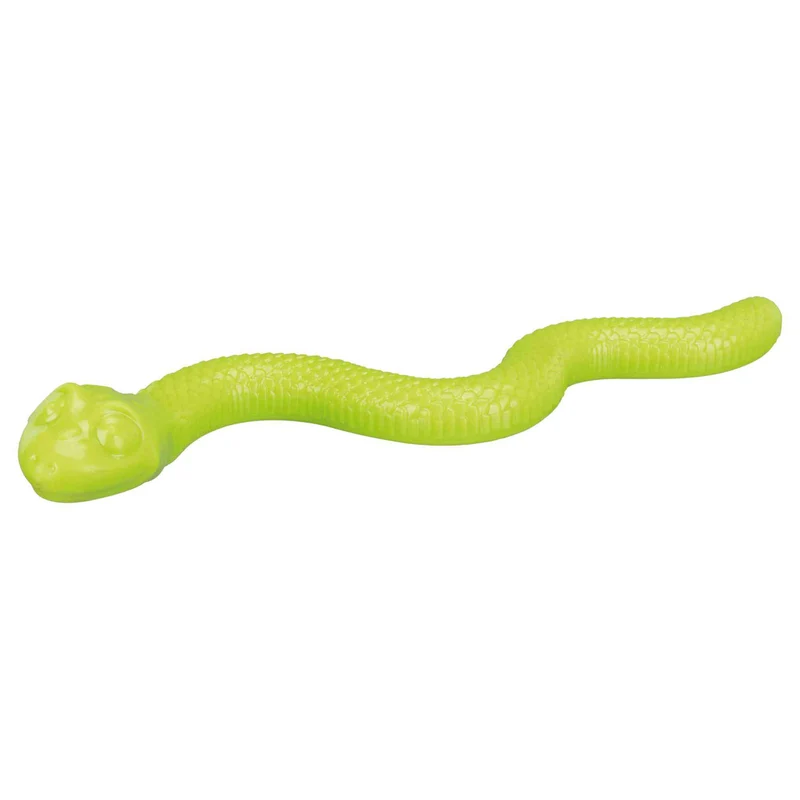 Trixie Serpiente Snacks TPR para Perros — Juguete Rellenable con Premios