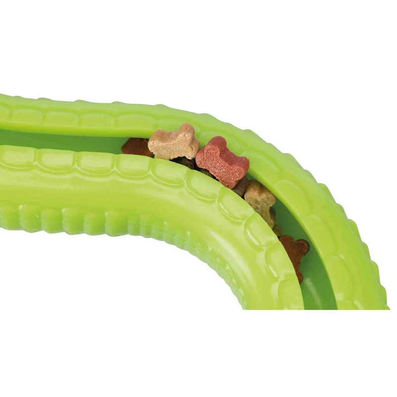 Trixie Serpiente Snacks TPR para Perros — Juguete Rellenable con Premios