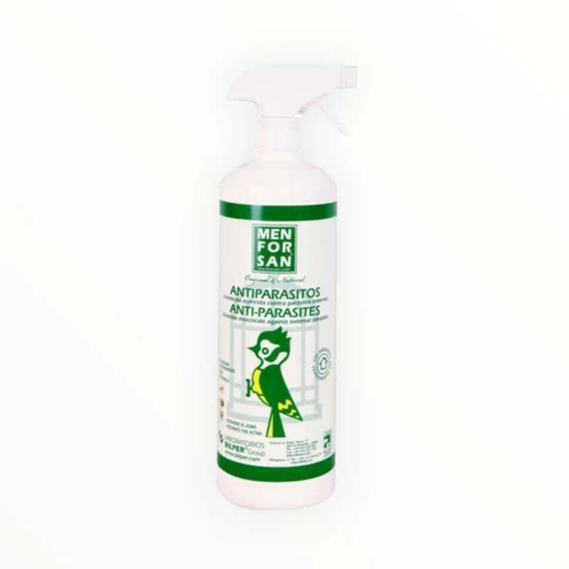 Menforsan Spray Antiparasitario para Aves de Jaula — Insecticida Perfumado
