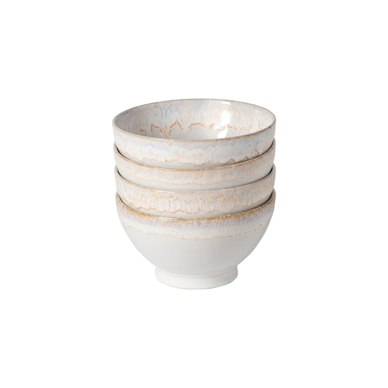 Cuenco para café con leche -Grespresso- blanco - 15x8 cm