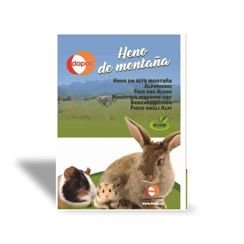 Dapac Heno de Montaña - Conejos y Roedores 1 Kg