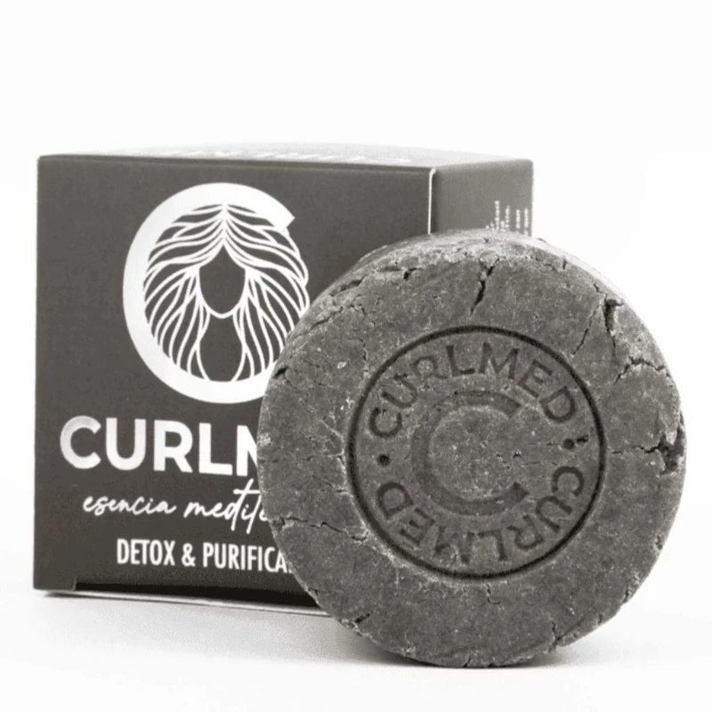 CurlMed Champú Sólido Detox y Purificante 80g