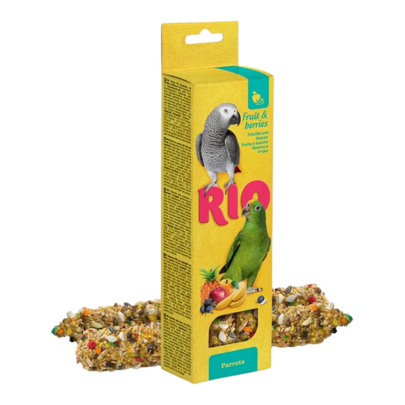 Río Barritas Snack Frutas y Bayas para Loros — Alimento Complementario