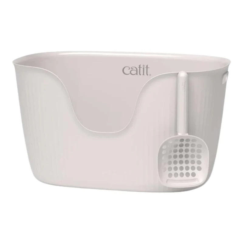 Catit LOO Arenero con Pala para Gatos — Ecológico y Elegante