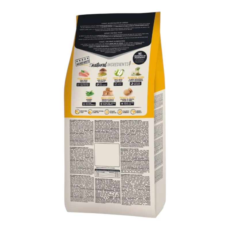 Ownat Daily Care Classic para Gatos Adultos — Pienso Completo con Carne Fresca