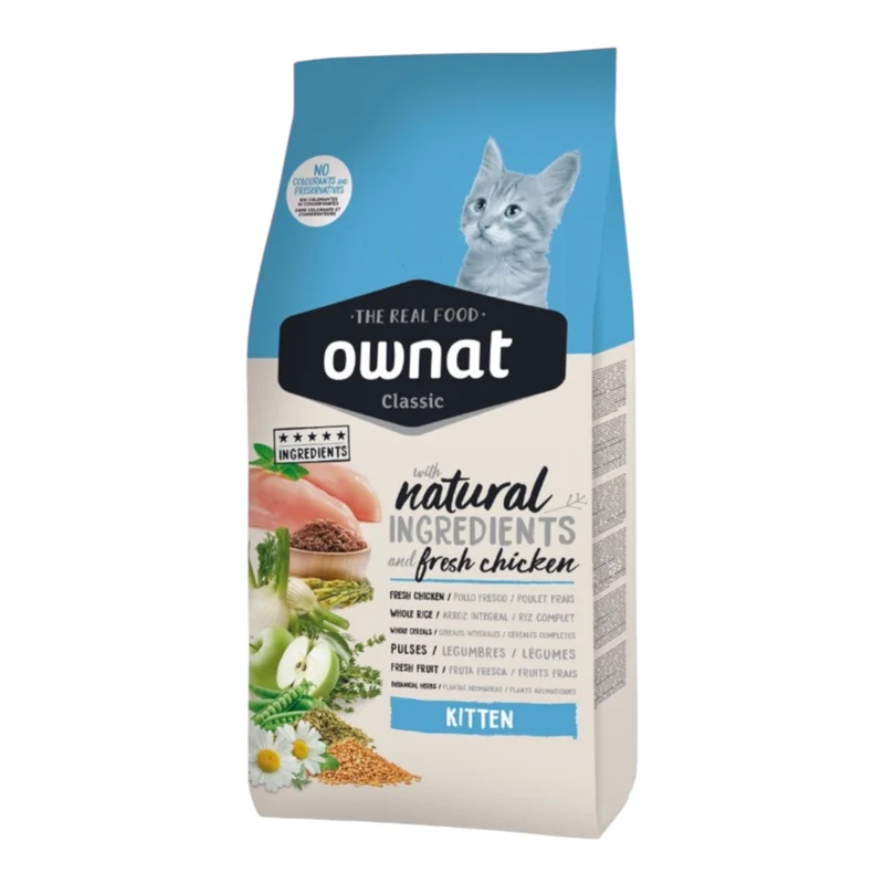Ownat Classic Kitten — Pienso para Gatitos de 1 a 12 Meses