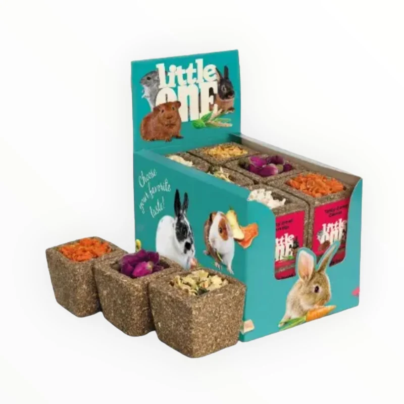 Little One Bowl Relleno para Pequeños Animales — Snack Vegetal Variado