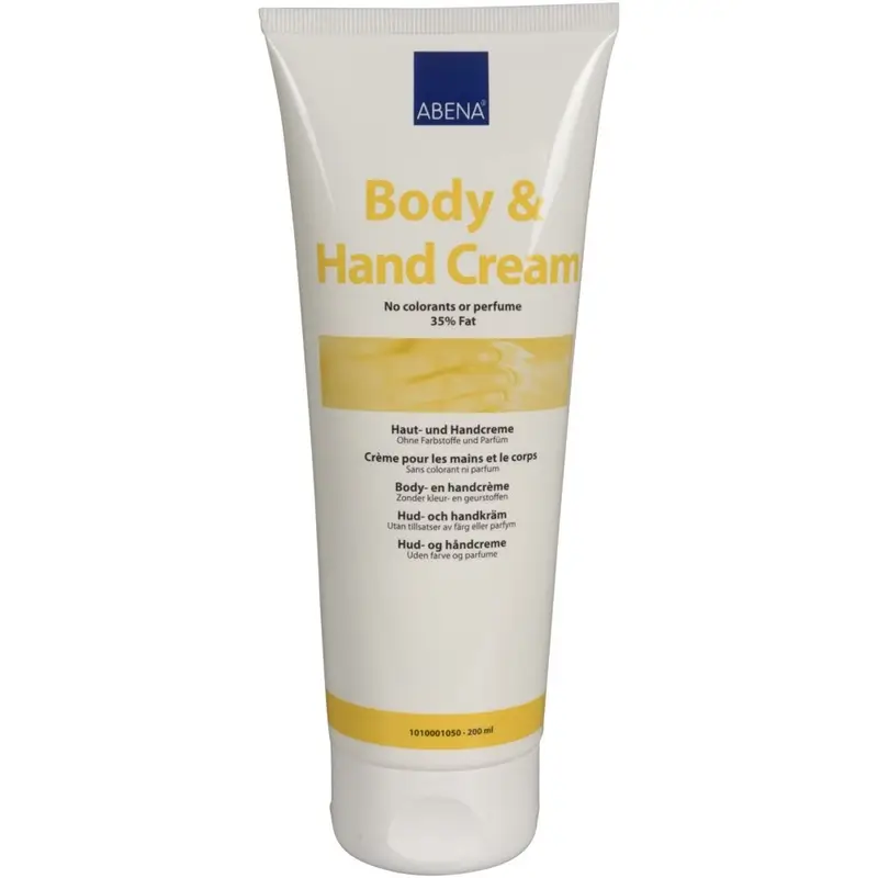 Abena Crema Corporal Y De Manos 35% Lípidos, 200 ml