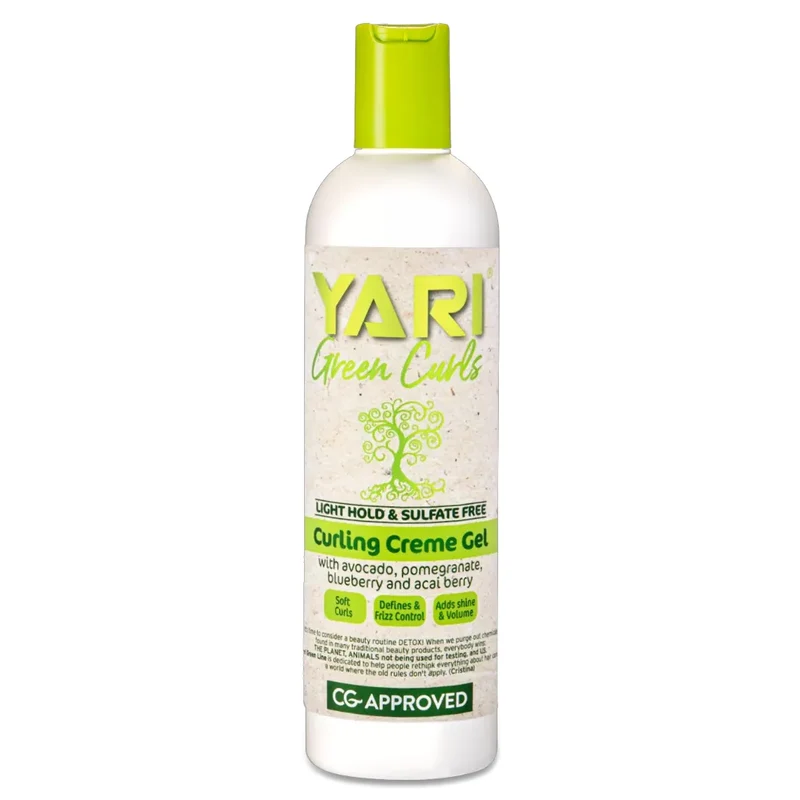 Yari Green Curls Light Hold Curling Cream Gel 355ml