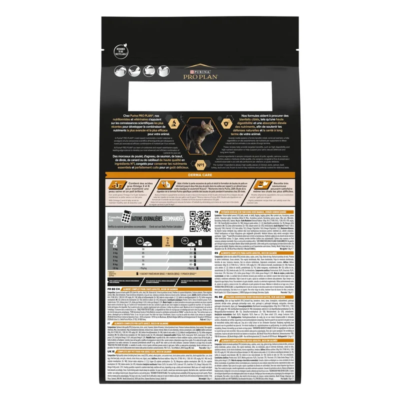 Pro Plan Cat Adult Derma Care Salmón 3 kg