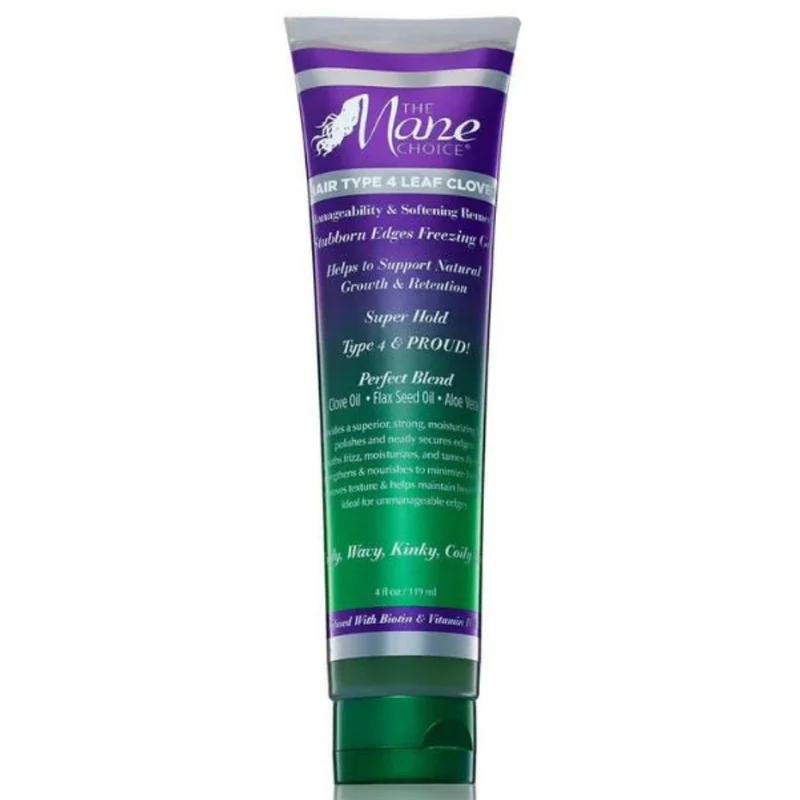 The Mane Choice Hair Type 4 Leaf Cover Stubborn Edges Freezing Gel 119ml