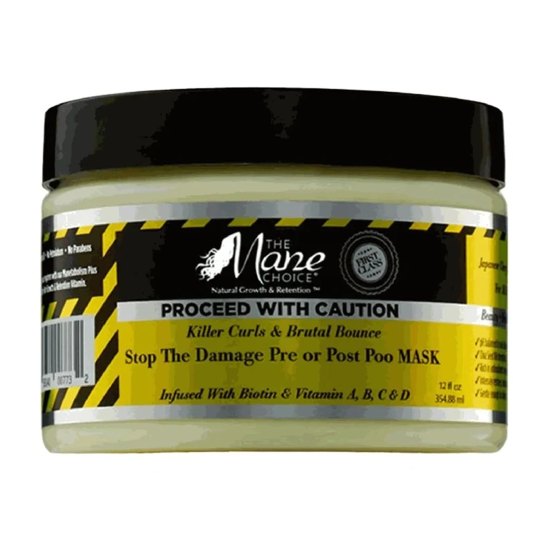 The Mane Choice Caution! Killer Curls & Koils! Mask 12oz