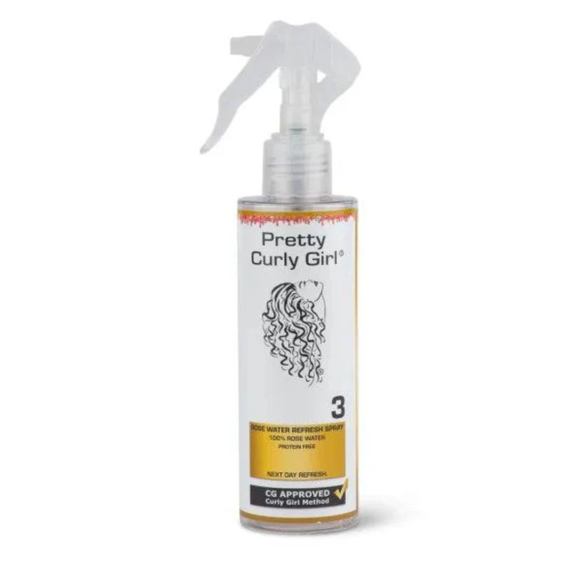 Pretty Curly Girl Rose Water Refresh Spray 200ml