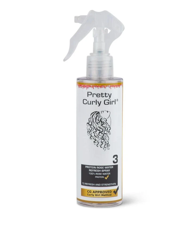 Pretty Curly Girl Protein Rose Water Refresh Spray 250ml