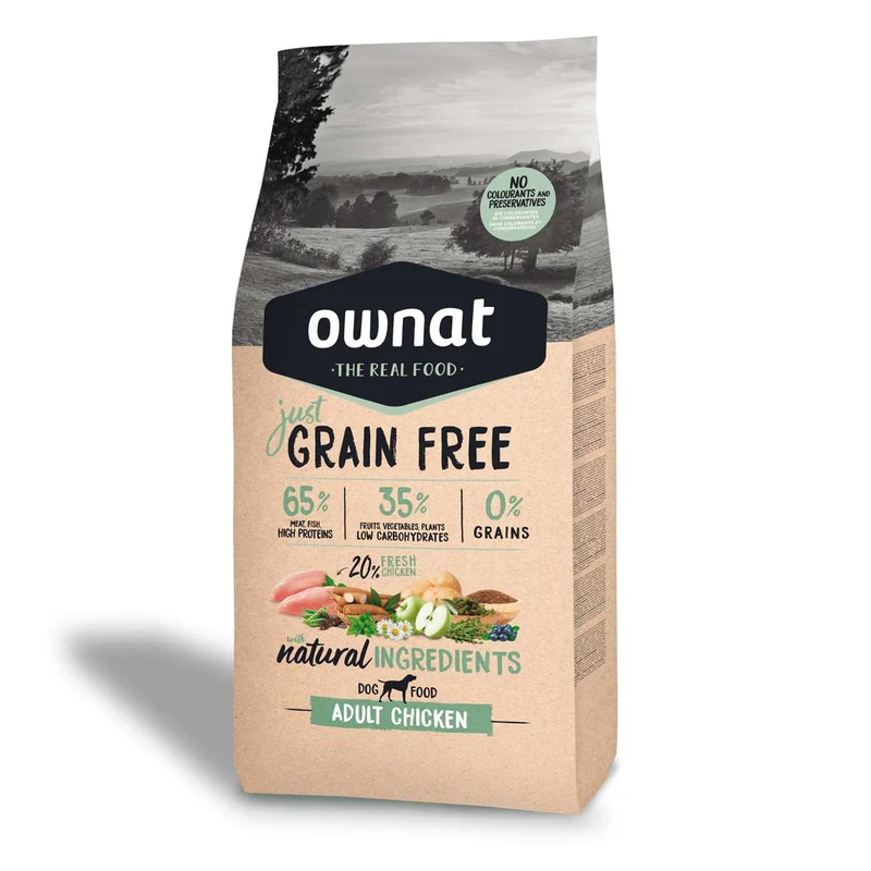 Ownat Dog Just Grain Free Adult Pollo