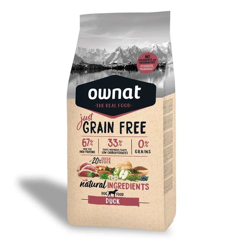 Ownat Dog Just Grain Free Pato