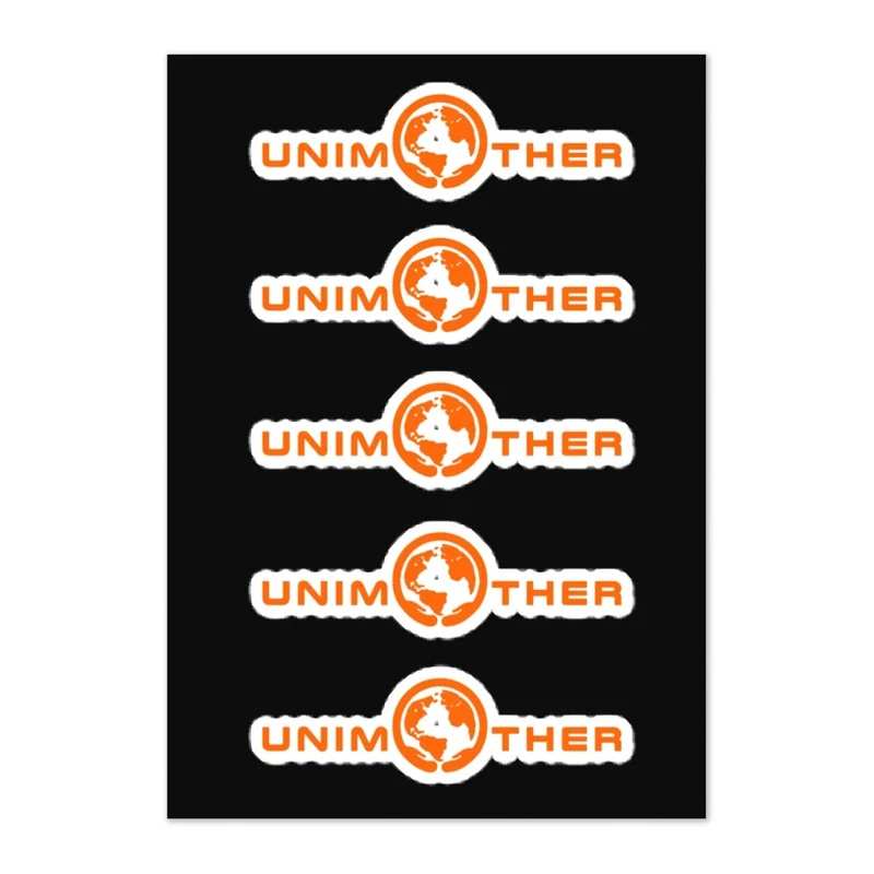 5x Unimother Hoja de pegatinas