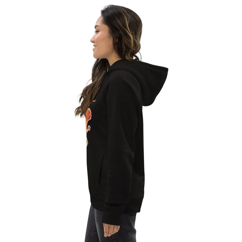 Sudadera con capucha unisex Run Forest 85% algodón orgánico 15% poliéster reciclado