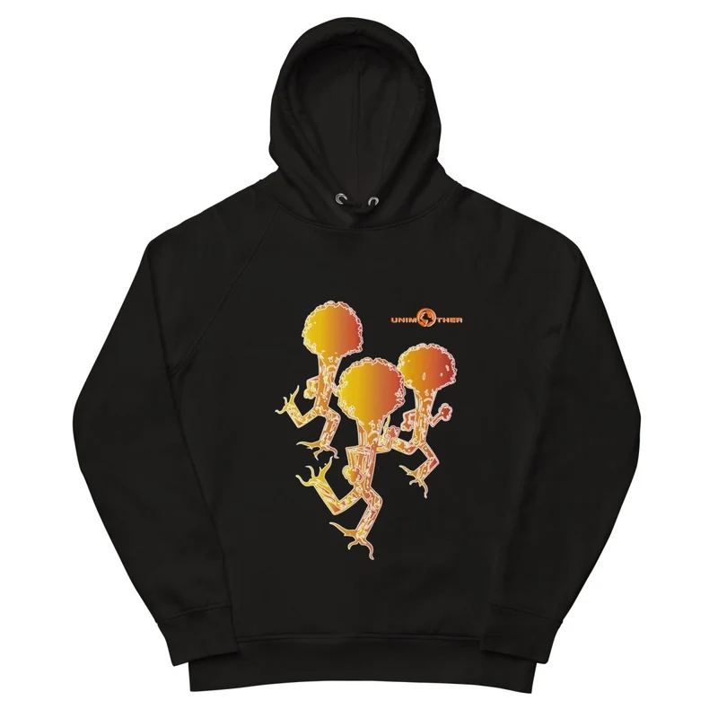 Sudadera con capucha unisex Run Forest 85% algodón orgánico 15% poliéster reciclado