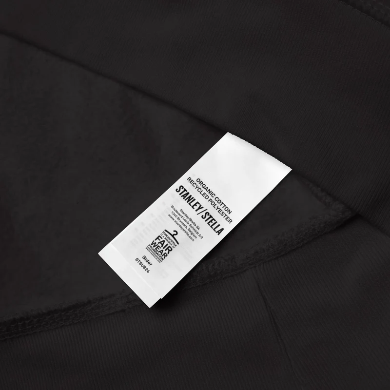 Deforestación 85% Algodón orgánico 15% Poliéster reciclado Sudadera con capucha unisex