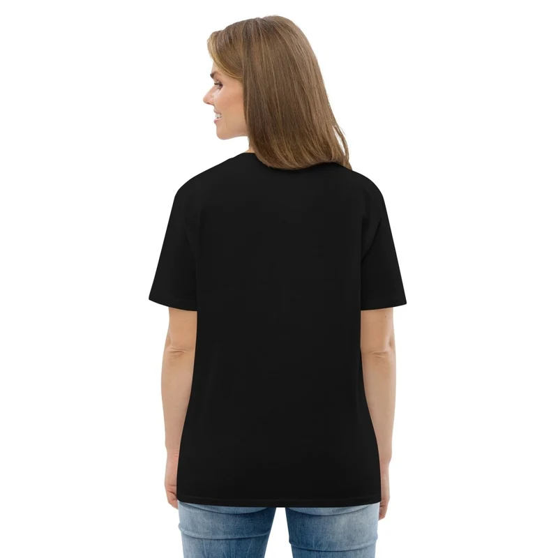 Negro Unimother Camiseta 100% Algodón Orgánico Unisex