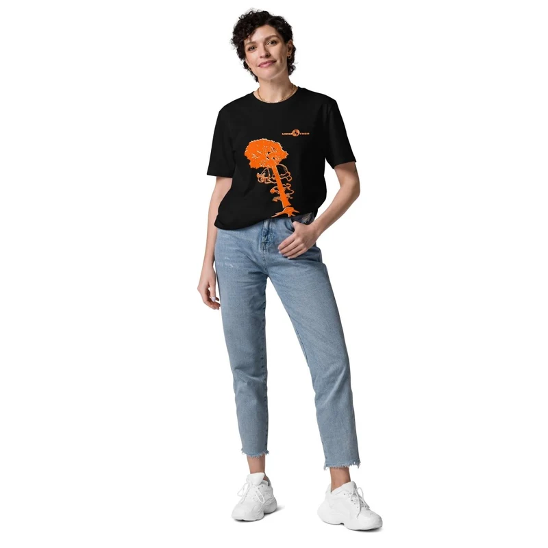 Deforestación Camiseta 100% Algodón Orgánico Unisex