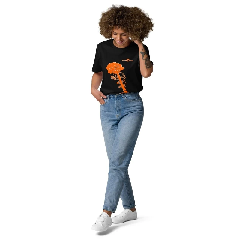 Deforestación Camiseta 100% Algodón Orgánico Unisex
