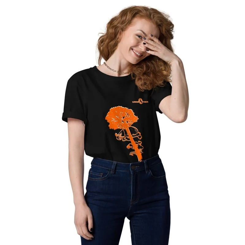 Deforestación Camiseta 100% Algodón Orgánico Unisex