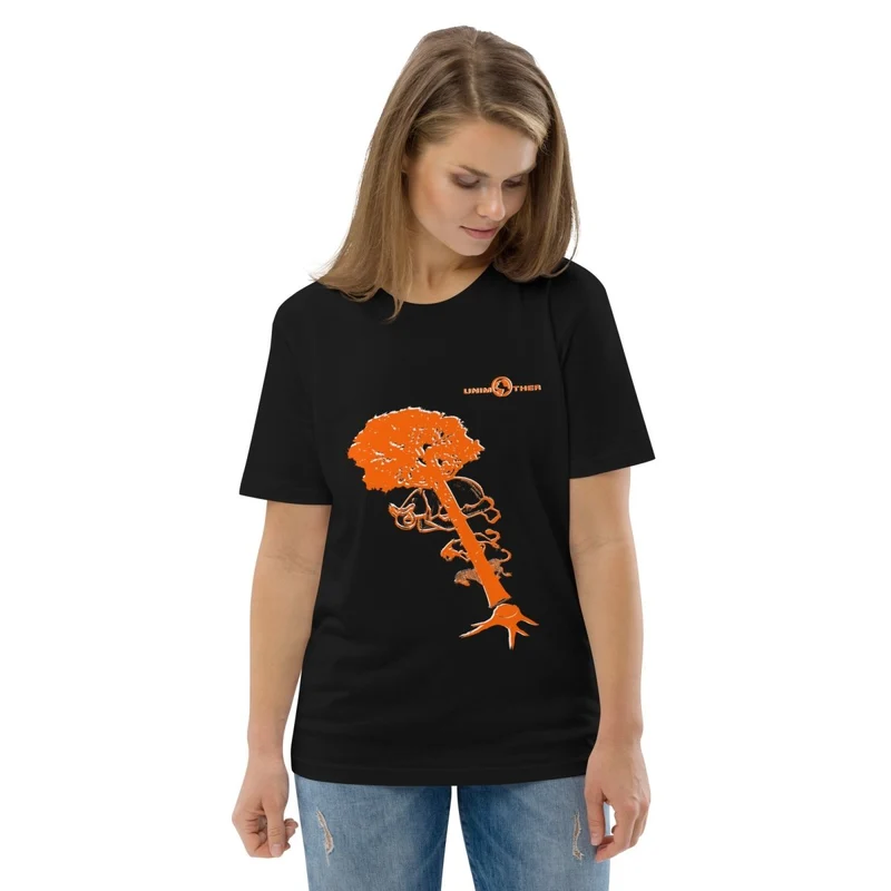 Deforestación Camiseta 100% Algodón Orgánico Unisex