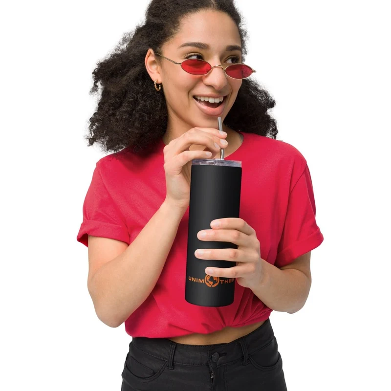 Negro Unimother Vaso de acero inoxidable