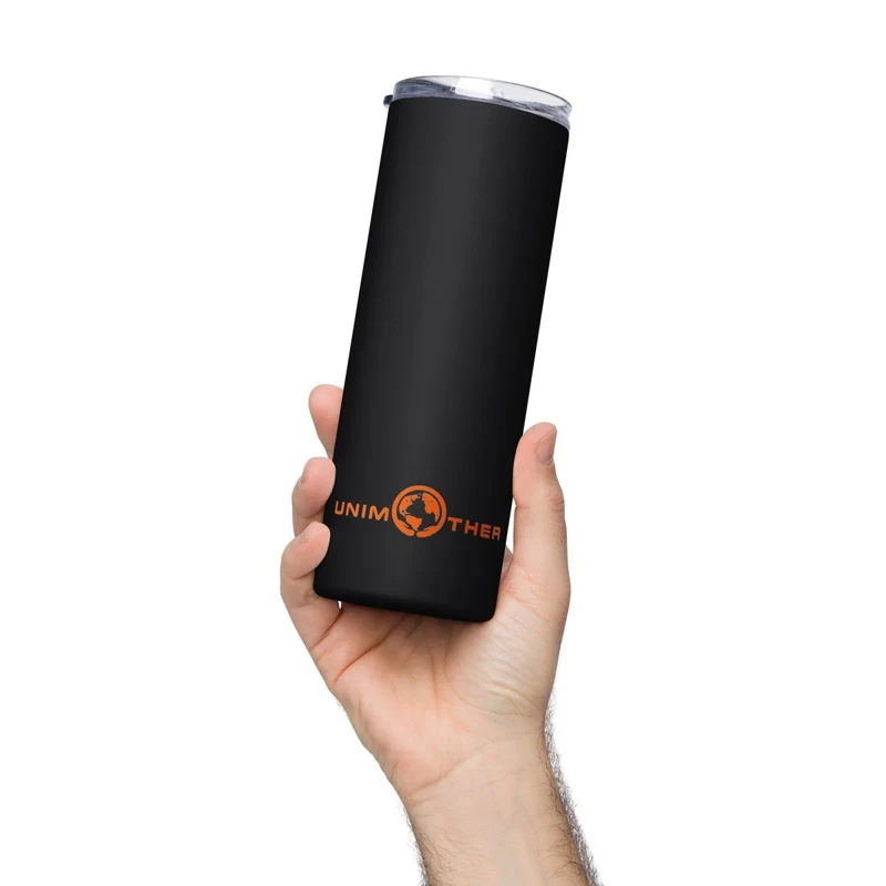 Negro Unimother Vaso de acero inoxidable