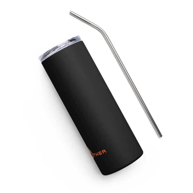 Negro Unimother Vaso de acero inoxidable
