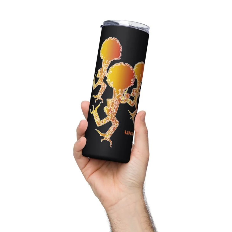 Vaso de acero inoxidable Run Forest