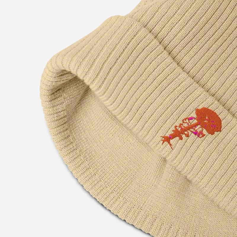 Gorro 100% Algodón Acanalado Orgánico