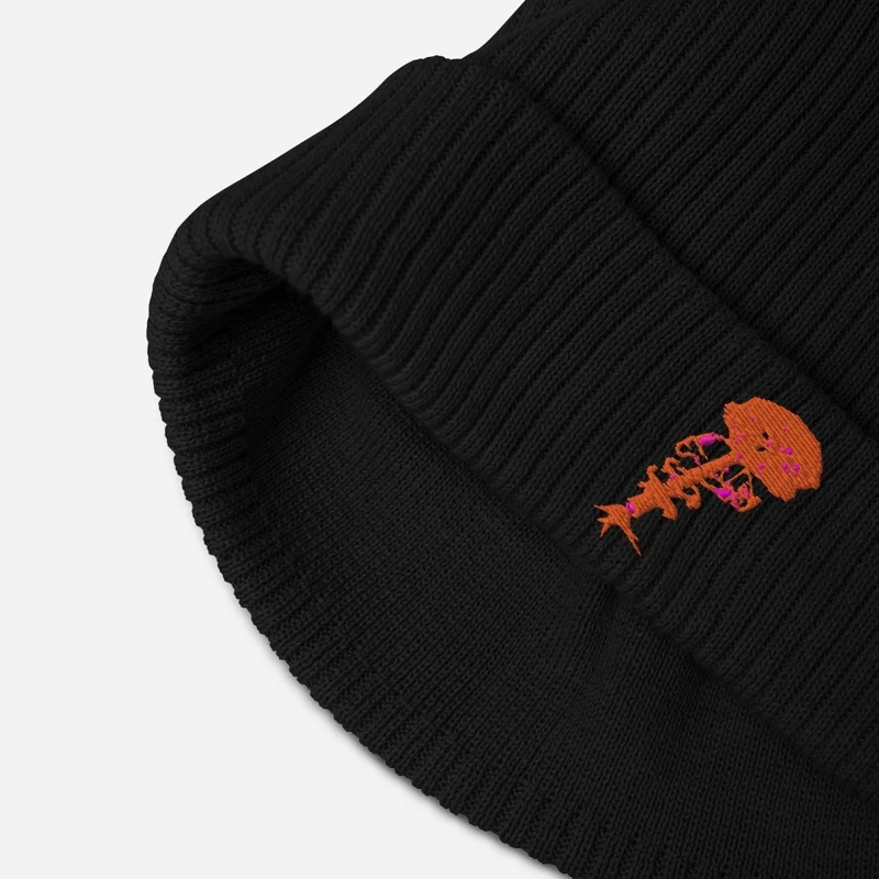 Gorro 100% Algodón Acanalado Orgánico
