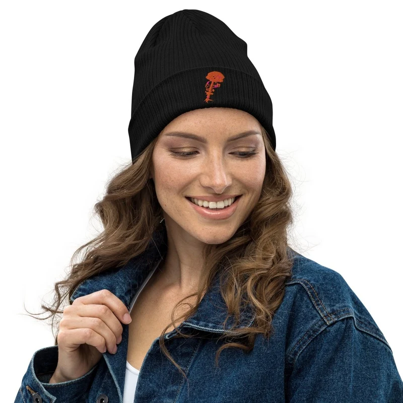 Gorro 100% Algodón Acanalado Orgánico