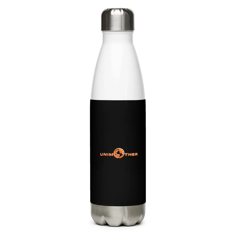 Negro Unimother Botella de agua de acero inoxidable