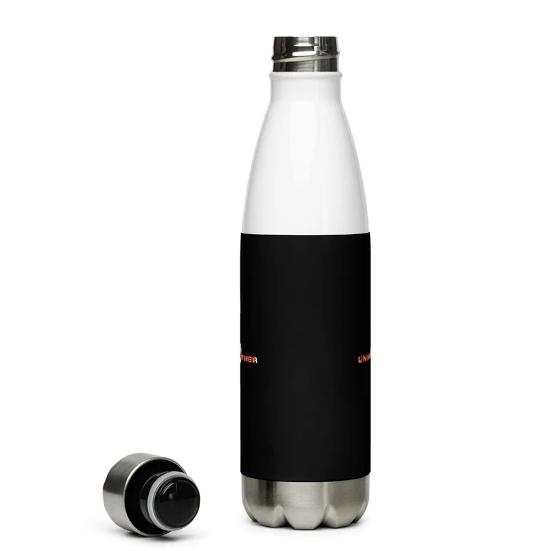 Negro Unimother Botella de agua de acero inoxidable