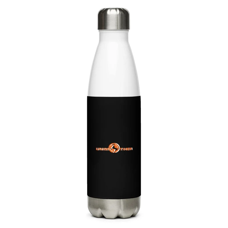 Negro Unimother Botella de agua de acero inoxidable
