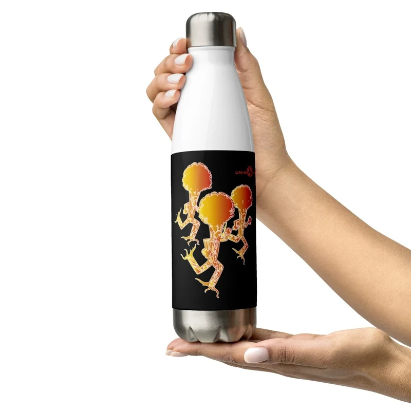 Botella de agua de acero inoxidable Run Forest