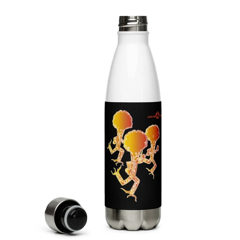 Botella de agua de acero inoxidable Run Forest